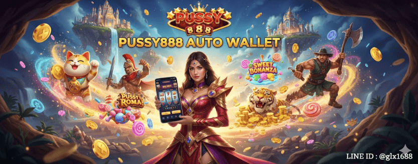 5 เกมสล็อตยอดนิยมจาก PUSSY888 โบนัสแตกง่าย