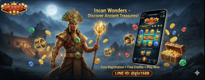 เกม Incan Wonders ลงทะเบียนง่ายๆ พร้อมรับเครดิตฟรี