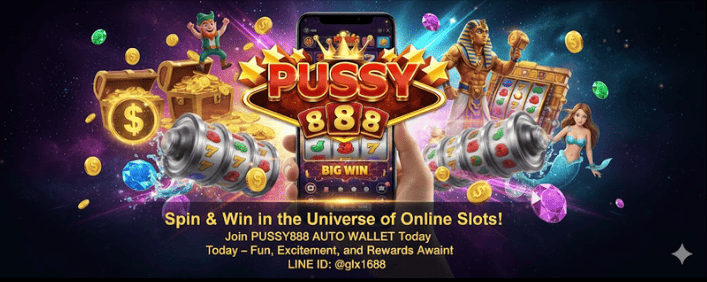 pussy888 เดิมพันให้สนุกและมีความสุขเหมือนได้ท่องจักรวาล