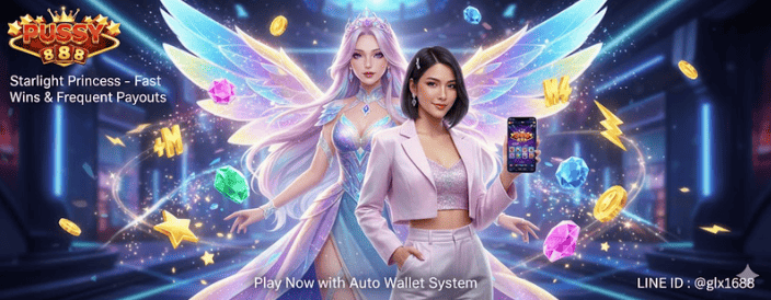 Starlight Princess เกมสล็อตชื่อดังจากค่าย PG Soft เกมแตกง่าย